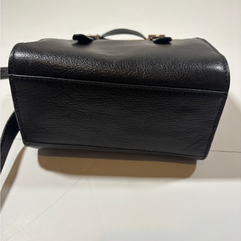 VTG Kate Spade Saturday Black Purse Dark Academia Preppy Corpgore Classic - Picture 8 of 10